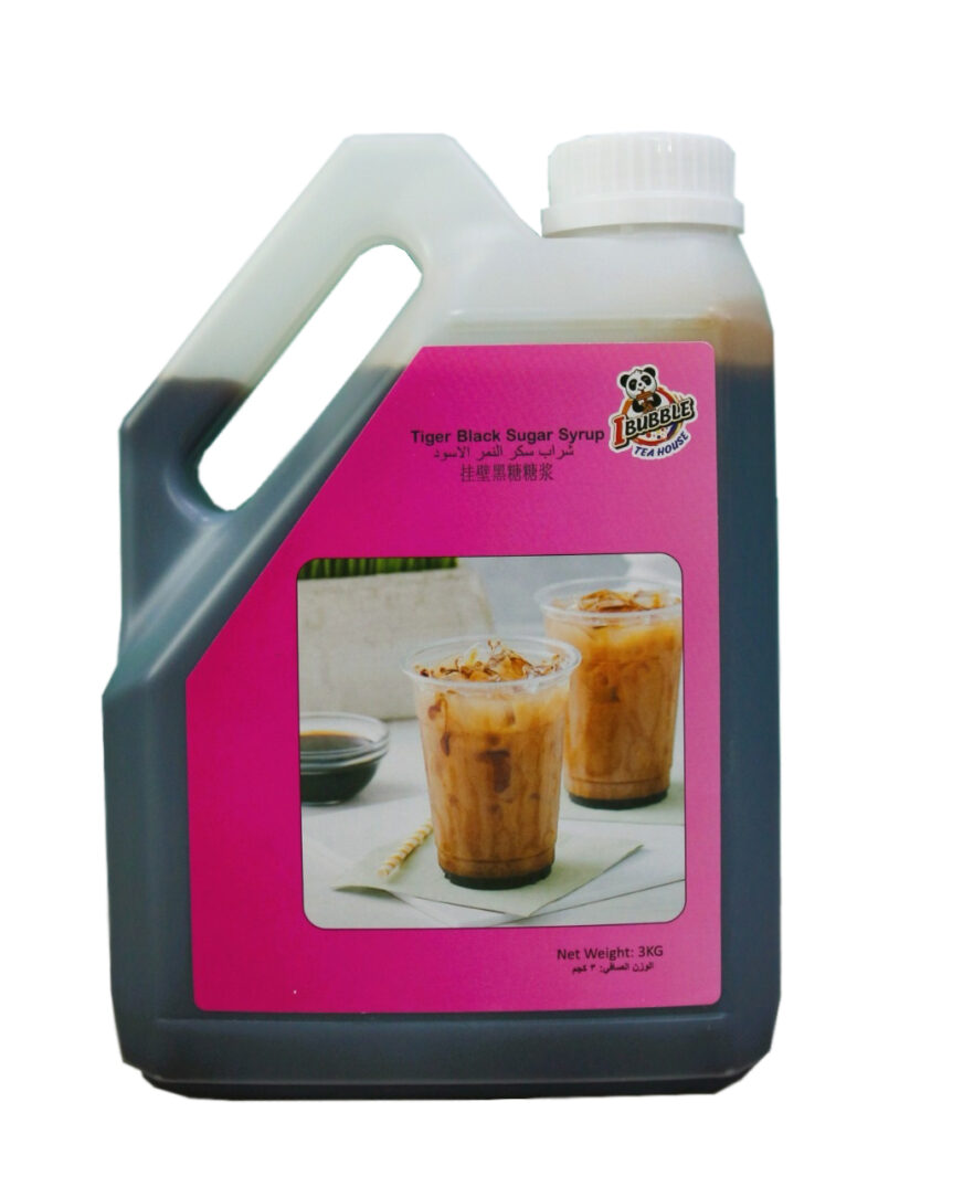 Tiger Black Sugar Syrup 3KG - Ibubble Tea House